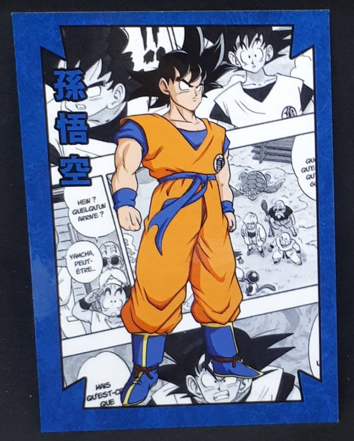 carte dragon ball z Kanzen Part 6 n°10 (2020) les creations de max fan card songoku dbz 