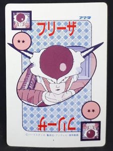 carte dragon ball z PP Card Part 10 n°405 (1990) Amada reecom vs vegeta dbz