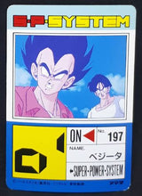 Charger l'image dans la galerie, carte dragon ball z PP Card Part 15 n°659 (1991) Amada vegeta yamcha dbz 