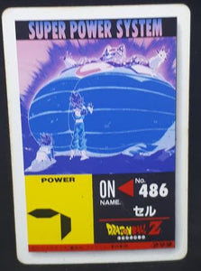 carte dragon ball z PP Card Part 22 n°946 (1993) Amada songoku songohan vs cell dbz cardamehdz