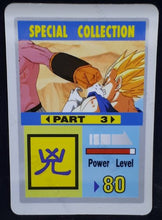 Charger l'image dans la galerie, carte dragon ball z Special Collection Part 3 n°63 vegeta vs majin boo dbz cardamehdz