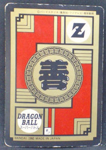 carte dragon ball z Super Battle Part 3 n°98 (1992) bandai songoku dbz 
