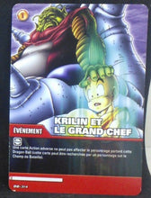 Charger l&#39;image dans la galerie, carte dragon ball z Super Cartes À Jouer Et À Collectionner Part 2 n°DB-314 (2009) krilin et le chef namek bandai cardamehdz