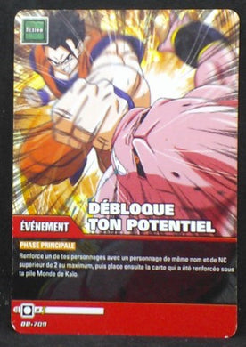 carte dragon ball z Super Cartes À Jouer Et À Collectionner Part 4 n°DB-709 (2010) songohan vs majin bou bandai cardamehdz
