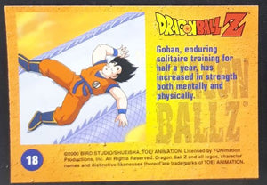 carte dragon ball z Trading Card Chromium DBZ US Part 2 n°18 (2000) Amada songohan 