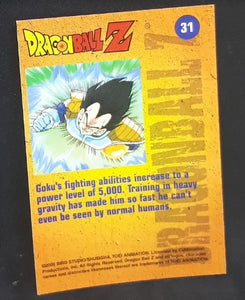 carte dragon ball z Trading Card Chromium DBZ US Part 2 n°31 (2000) Amada songoku 