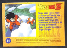 Charger l'image dans la galerie, carte dragon ball z Trading Card Chromium DBZ US Part 2 n°61 (2000) Amada songoku 