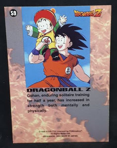 carte dragon ball z Trading card DBZ Part 1 n°59 (1996) (us) Amada songohan cardamehdz