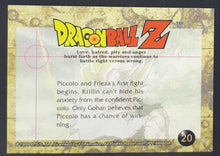 Charger l'image dans la galerie, carte dragon ball z Trading card DBZ Part 3 n° 20 (1999) Amada freezer vs piccolo dbz 