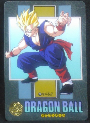 carte dragon ball z Visual Adventure Part 95 n°230 (1995) songohan bandai dbz cardamehdz