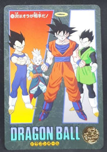 carte dragon ball z Visual Adventure Part 95 n°242 (1995) bandai songohan songoku vegeta kaioshin de l est dbz cardamehdz