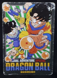 carte dragon ball z Visual Adventure Part Special n°24 (1993) bandai bulma songoku songohan krilin dbz cardamehdz