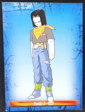 carte dragon ball z anthologie n°80 panini cyborg 17 dbz cardamehdz