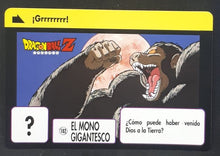 Charger l&#39;image dans la galerie, carte dragon ball z carddass espagnol part 3 n°102 (1993) el mono gigantesco bandai 