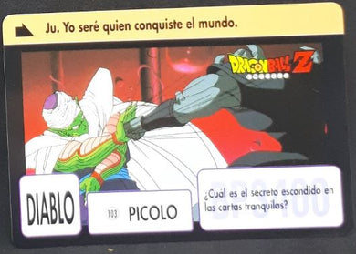 carddass espagnol part 3 n°103 (1993)