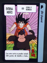 Charger l&#39;image dans la galerie, carte dragon ball z carddass espagnol part 3 n°93 (1993) songoku bubbles bandai cardamehdz
