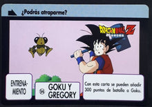Charger l&#39;image dans la galerie, carte dragon ball z carddass espagnol part 3 n°94 (1993) songoku gregory bandai cardamehdz