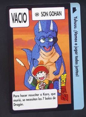 carddass espagnol part 3 n°96 (1993)