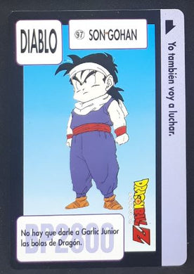 carddass espagnol part 3 n°97 (1993)