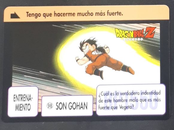 carddass espagnol part 3 n°98 (1993)