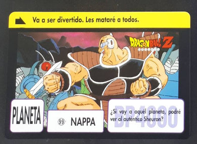 carddass espagnol part 3 n°99 (1993)