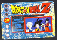 Charger l&#39;image dans la galerie, carte dragon ball z française panini serie 2 n°29 trunks songoten piccolo songoku dbz 