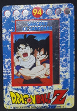 Charger l'image dans la galerie, carte dragon ball z française panini serie 2 n°94 songohan songoku dbz