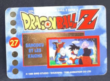 Charger l'image dans la galerie, carte dragon ball z française panini serie 3 n°27 songoku vieux kaioshin kaioshin de l 'est kibito dbz
