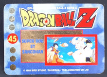 Charger l'image dans la galerie, carte dragon ball z française panini serie 3 n°45 songohan vs majin bou dbz