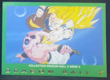 Charger l'image dans la galerie, carte dragon ball z française panini serie 5 n°46 majin bou vs songoku