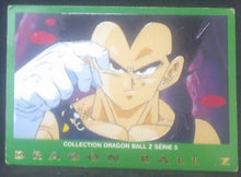 Charger l'image dans la galerie, carte dragon ball z française panini serie 5 n°71 vegeta