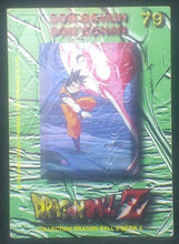 Charger l&#39;image dans la galerie, carte dragon ball z française panini serie 5 n°79 songoku songohan verso