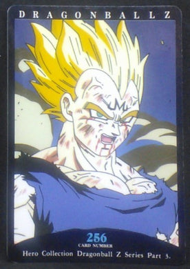 carte dragon ball z hero collection part 3 n°256 (1995) amada majin vegeta dbz cardamehdz