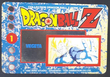 Charger l'image dans la galerie, carte française dragon ball z panini serie 2 n°1 vegeta dbz 