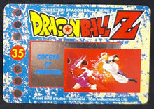 Charger l'image dans la galerie, carte française dragon ball z panini serie 2 n°35 gogeta vs janemba dbz 