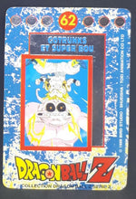 Charger l'image dans la galerie, carte française dragon ball z panini serie 2 n°62 gotenks vs majin bou dbz 