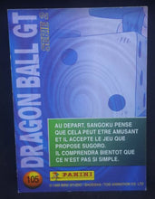 Charger l'image dans la galerie, carte panini dragon ball gt cards part 2 n°105 (1999) dbgt songoku cardamehdz