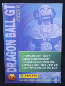 carte panini dragon ball gt cards part 2 n°10 (1999) dbgt hercules 