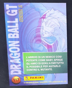 carte panini dragon ball gt cards part 2 n°117 (ita) dbgt songoku kibitoshin