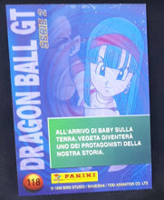 Charger l&#39;image dans la galerie, carte panini dragon ball gt cards part 2 n°118 (ita) dbgt vegeta bra