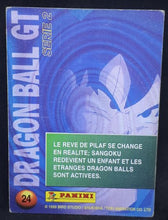 Charger l'image dans la galerie, carte panini dragon ball gt cards part 2 n°24 (1999) dbgt songoku cardamehdz