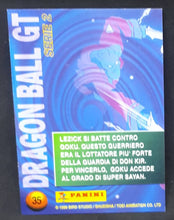 Charger l&#39;image dans la galerie, carte panini dragon ball gt cards part 2 n°35 (ita) dbgt songoku vs lezick cardamehdz