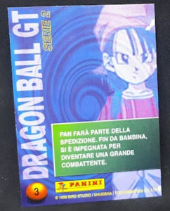 carte panini dragon ball gt cards part 2 n°3 (ita) dbgt pan cardamehdz