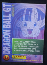 Charger l&#39;image dans la galerie, carte panini dragon ball gt cards part 2 n°63 (1999) dbgt songoku trunks pan cardamehdz
