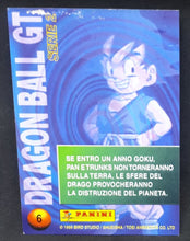 Charger l&#39;image dans la galerie, carte panini dragon ball gt cards part 2 n°6 (ita) dbgt songoku cardamehdz