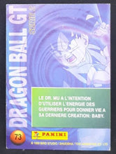 Charger l'image dans la galerie, carte panini dragon ball gt cards part 2 n°73 (1999) dbgt songoku 