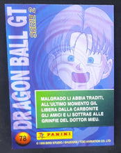 Charger l&#39;image dans la galerie, carte panini dragon ball gt cards part 2 n°78 (ita) dbgt trunks cardamehdz verso