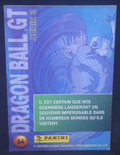 Charger l'image dans la galerie, carte panini dragon ball gt cards part 2 n°84 (1999) dbgt songoku pan trunks cardamehdz