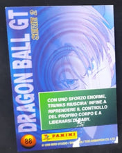 Charger l'image dans la galerie, carte panini dragon ball gt cards part 2 n°88 (ita) dbgt trunks