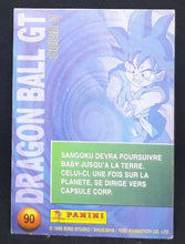 Charger l'image dans la galerie, carte panini dragon ball gt cards part 2 n°90 (1999) dbgt songoku 